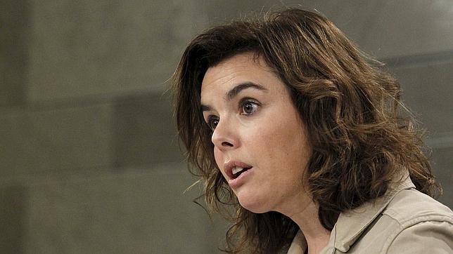 Sáenz de Santamaría: «No va a haber rescate ni el rescate es una opción»