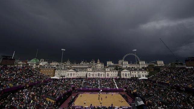 Voley playa, reclamo olímpico y visual en Londres