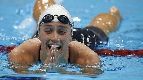 Mireia Belmonte se cuelga otra plata