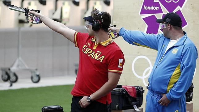 Londres 2012: Pablo Carrera se queda sin final de pistola a 50 metros