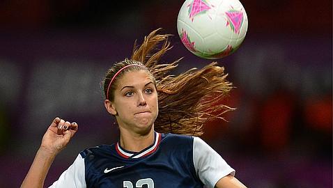Londres 2012: Alex Morgan, la guapa de la final