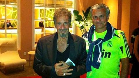 Mourinho, con Al Pacino