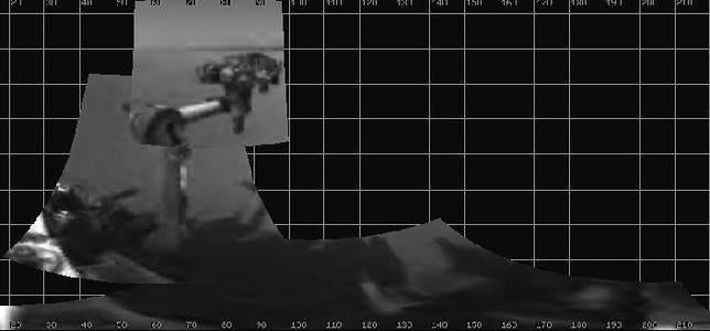 El Curiosity extiende su brazo robótico por primera vez