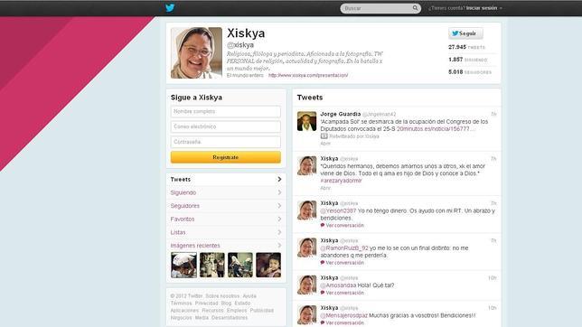 Xiskya, la «monja twitera»