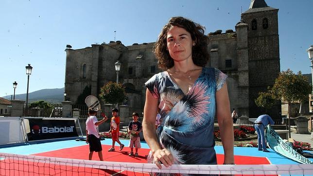 La tenista madrileña Virginia Ruano, pregonera de las fiestas de Sepúlveda