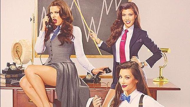 Kim Kardashian se mete en la piel de una banquera