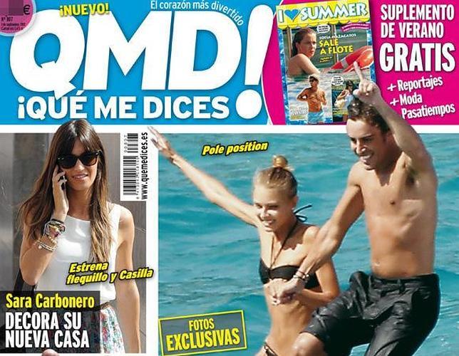 Fernando Alonso presume de vacaciones junto a Dasha Kapustina