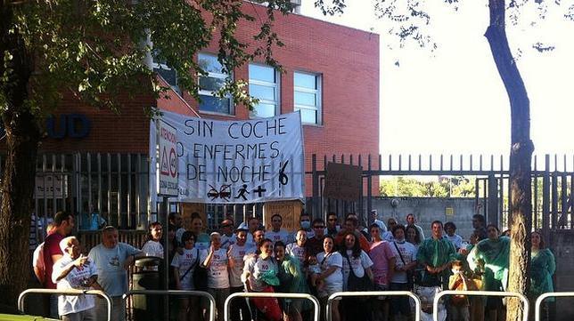 Un jubilado inicia en Leganés una huelga de hambre por el cierre de Urgencias