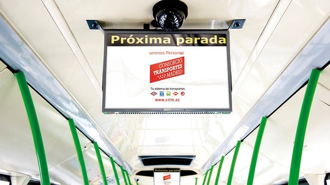 La televisión llega también a los autobuses
