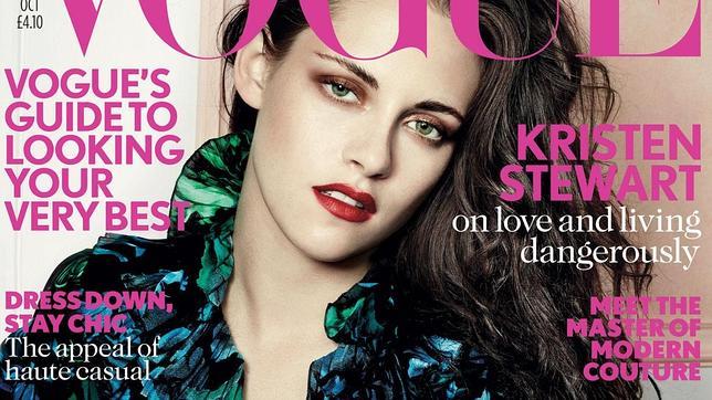 Kristen Stewart, vampiresa de portada en «Vogue UK», a un mes del estreno de «Amanecer 2»