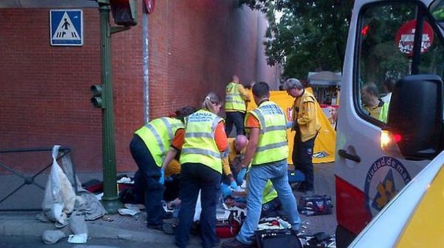 Herida muy grave una monja de 84 años después de recibir una patada en la cara