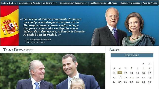 La web de la Casa del Rey, la más moderna de todas las monarquías europeas