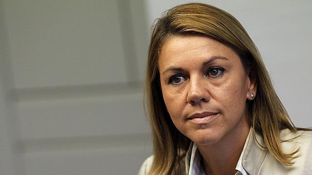 Cospedal critica la «irresponsabilidad» de Mas por abrir un debate sobre la independencia como cortina de humo