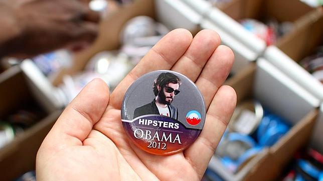 Un joven de Badalona, protagonista del «merchandising» de la campaña de Obama