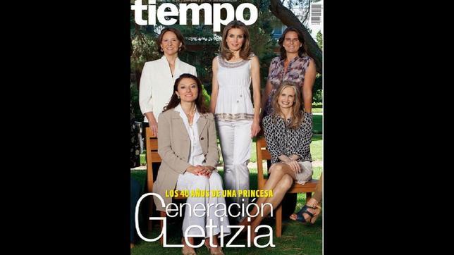 La Princesa de Asturias posa para «Tiempo»