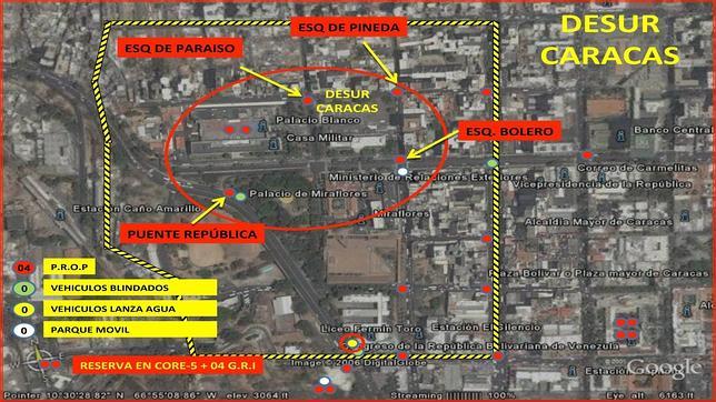 Planes del chavismo para atrincherarse en el palacio presidencial