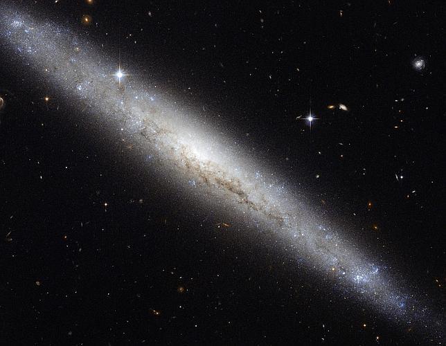 Espectacular foto de una galaxia a 55 millones de años luz