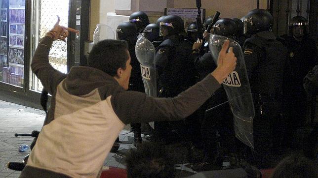 Pasan a disposición judicial los dos detenidos en las protestas del sábado en Madrid