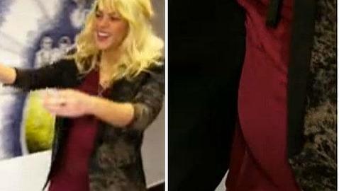 ¡Por fin! Shakira muestra su tripa de embarazada