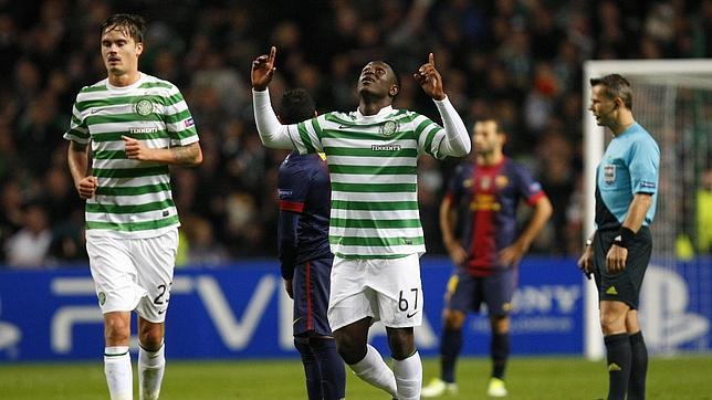 El Barcelona se estrella en Glasgow