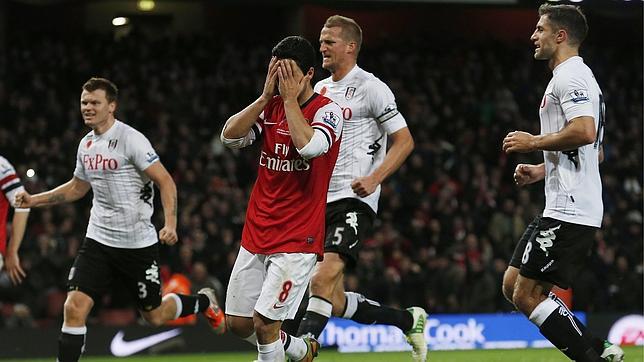 La desafortunada tarde de Arteta