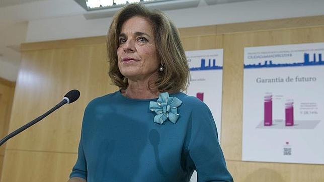 Ana Botella: «Estoy de acuerdo en la dación en pago»