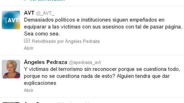 La AVT acusa al Gobierno Vasco de «hacer víctimas a los victimarios»