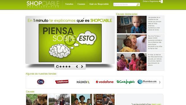 Nace en España el primer centro comercial online solidario