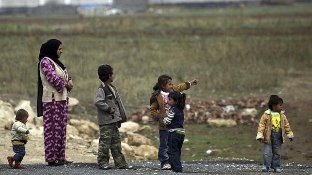 Diez niños mueren en un bombardeo de la aviación cerca de Damasco
