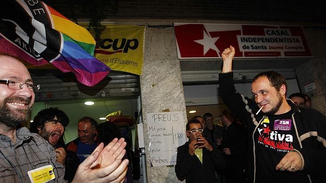 Los radicales de la CUP proyectan dar el salto a la política valenciana