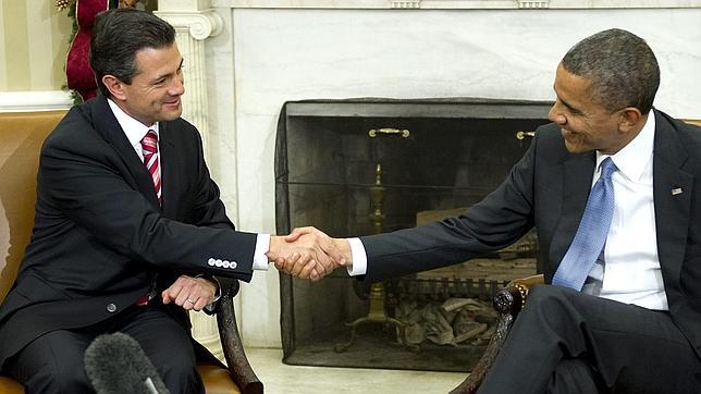 Obama y Peña Nieto hacen votos por estrechar la integración económica