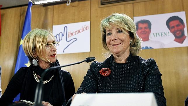 Esperanza Aguirre defiende que se aclaren las circunstancias del accidente en el que murió Payá