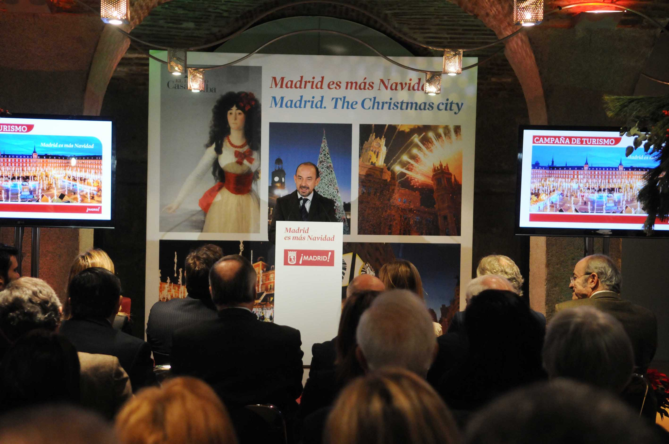 La Navidad madrileña, reclamo para turistas ingleses y alemanes