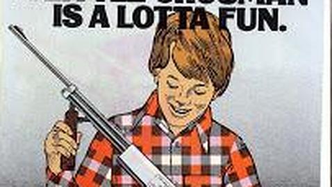 Las armas en EE.UU, un juego de niños