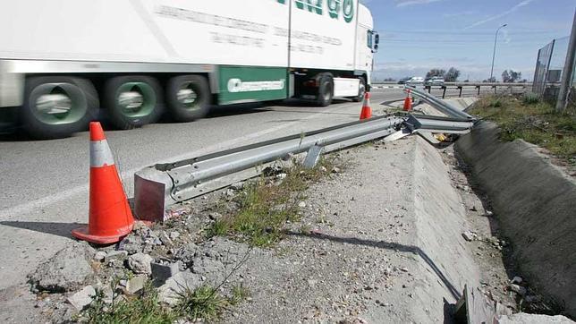 Cuatro carreteras concentran la mitad de los puntos negros de España