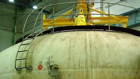 Garoña ha acabado este miércoles de sacar el combustible