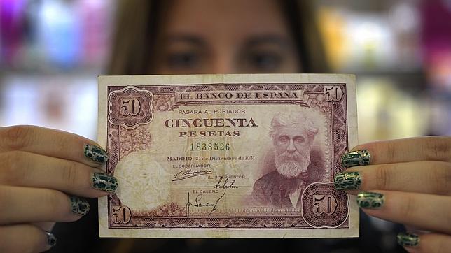 Los españoles aún poseen 1.691 millones de euros en pesetas