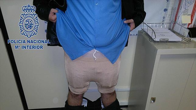 Droga hasta en la entrepierna