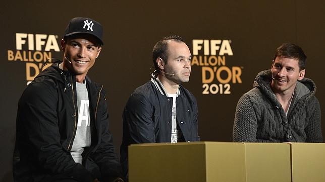 Cristiano, Iniesta y Messi, el estilo también compite por el Balón de Oro