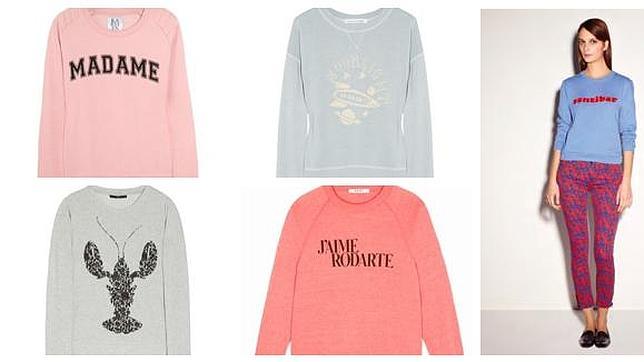 Tendencia: jersey de chándal con pantalón preppy