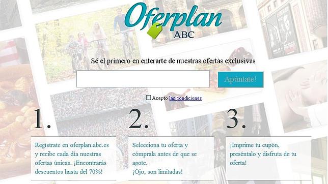 Oferplan, los mejores descuentos exclusivos cada día con ABC