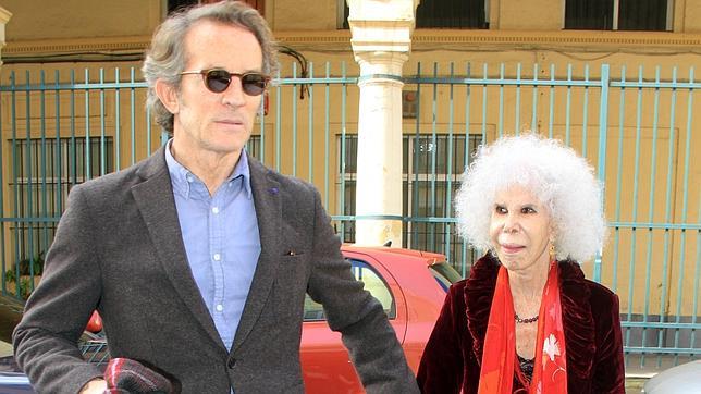 La Duquesa de Alba y Alfonso Díez, fueron testigos del concierto de Bisbal en Sevilla