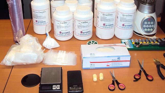 Desmantelan un laboratorio de cocaína en Móstoles