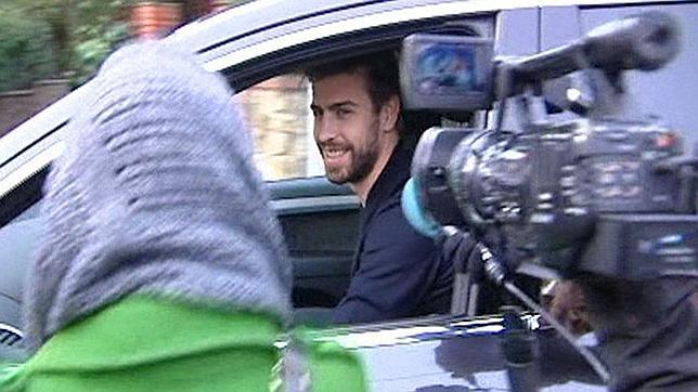 Piqué: «Shakira y el niño están muy bien»