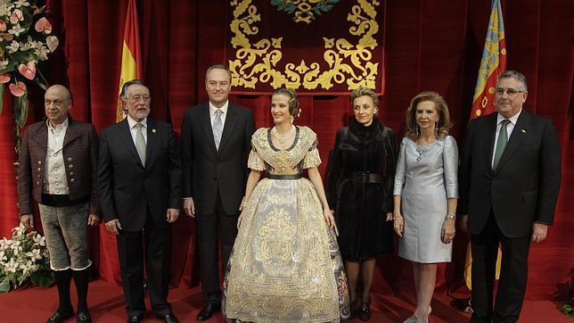 Valencia exalta a su Fallera Mayor