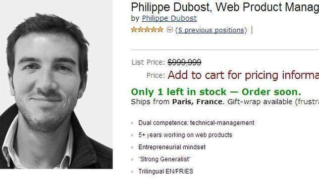 Un francés en paro se anuncia en Amazon y le llueven las ofertas de empleo