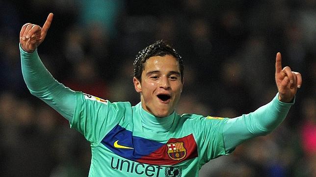 Afellay no tuvo muchas oportunidades en el Barcelona