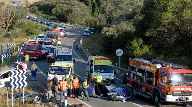 Indemnización a un padre por un hijo fallecido en carretera: 105.133 euros