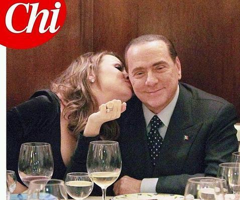 Las primeras imágenes de enamorados de Berlusconi y Francesca Pascale