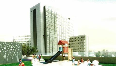 El Hospital de La Paz tendrá en su azotea un jardín para los niños enfermos